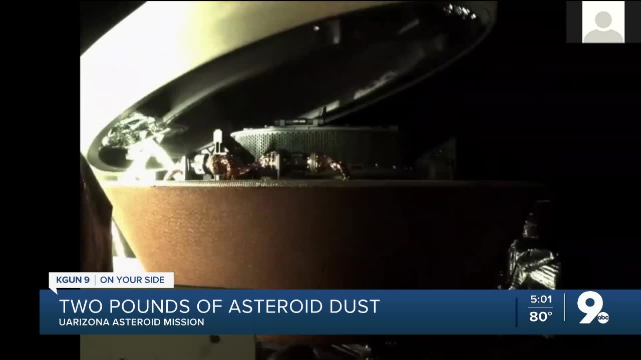Leaks will not keep UArizona from returning asteroid sample