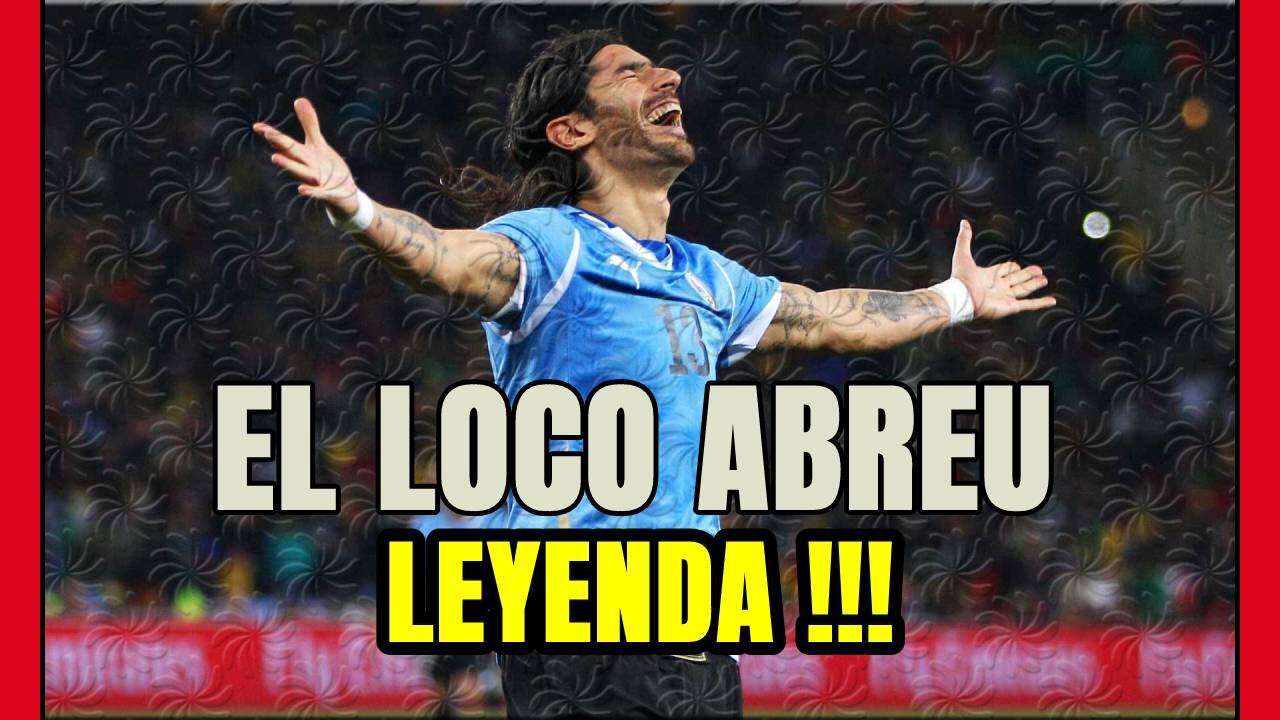 El LOCO ABREU LEYENDA! Sigue en ACTIVO a los 44 años, ahora en BRASIL!