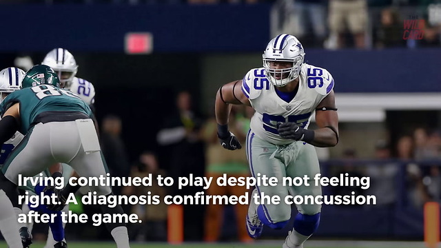 Cowboys Player David Irving 'Can't Put Words Together' After Concussion