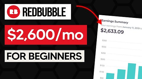 How to Make Money with Redbubble for Beginners 2025 Complete Guide