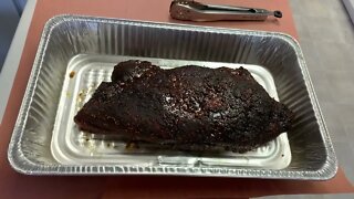 How to smoke a Brisket low and slow.