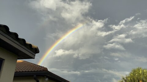 Partial Double Rainbow In Paradise (Widescreen) #4K￼