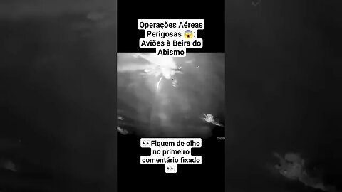 Operações Aéreas Perigosas 😱: Aviões à Beira do Abismo #war #guerra #ww2