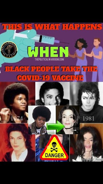 "CORONAVIRUS VACCINE TURNS WHITE PEOPLE BLACK " COVID-19 COMEDY VIDEO