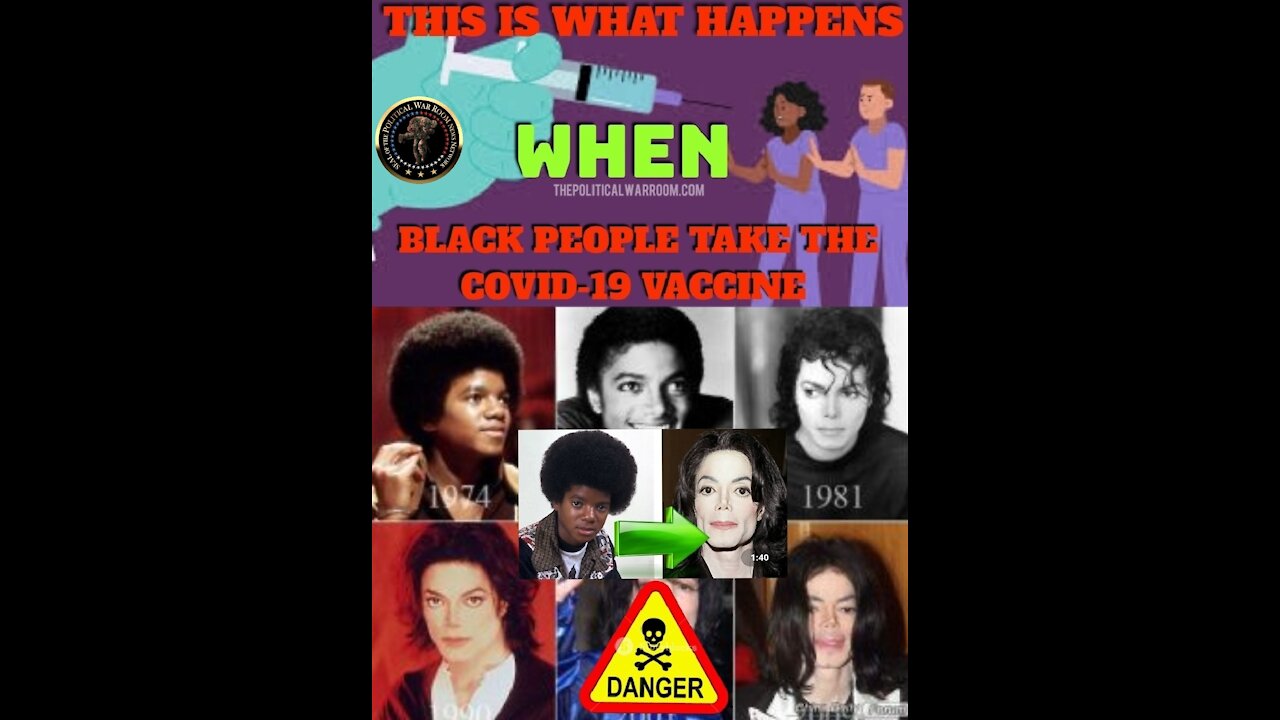 "CORONAVIRUS VACCINE TURNS WHITE PEOPLE BLACK " COVID-19 COMEDY VIDEO