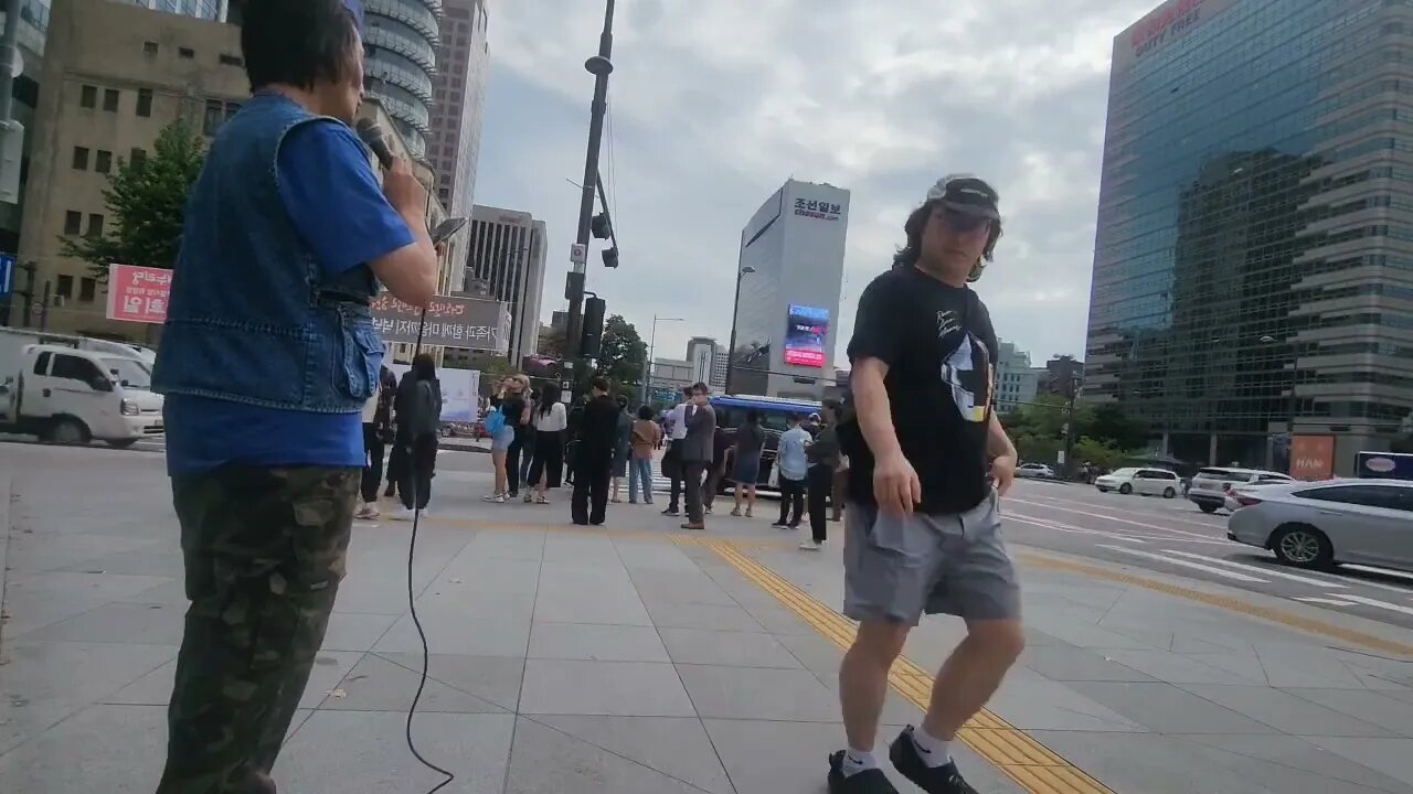 #CBDC 디지털 화폐 반대 광화문 1인 시위!/One-person protest against digital currency
