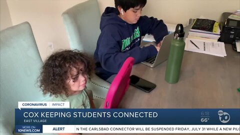 Cox Communications helping students stay connected