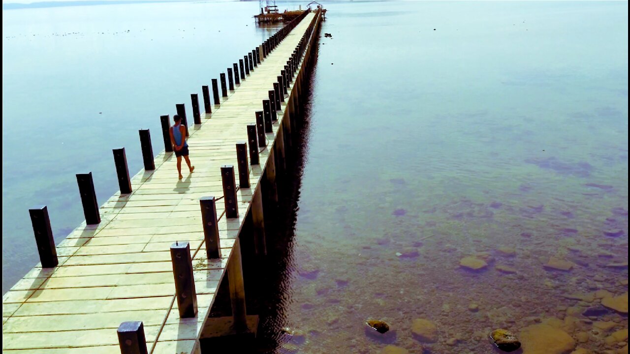 ALONE: The hardest walk you can make is alone. But it's the walk that will make you stronger.