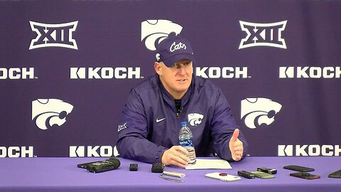 Kansas State Football | Chris Klieman Press Conference | West Virginia 24, K-State 20