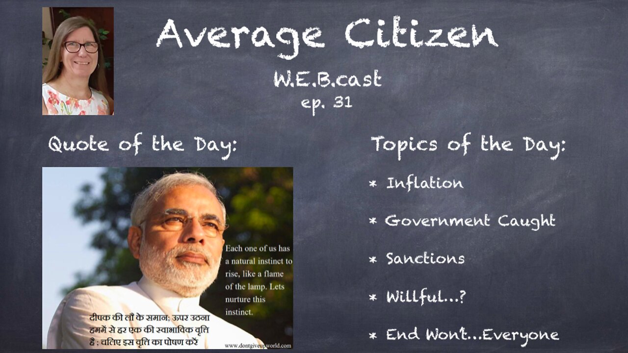 3-19-22 Average Citizen W.E.B.cast Episode 31