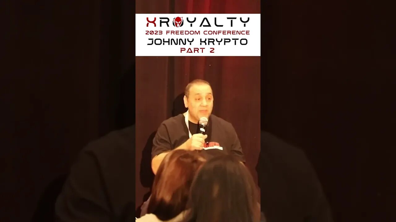 Johnny K! Come to our 2023 Freedom Conference to hear him speak! #shorts #xrp #motivation