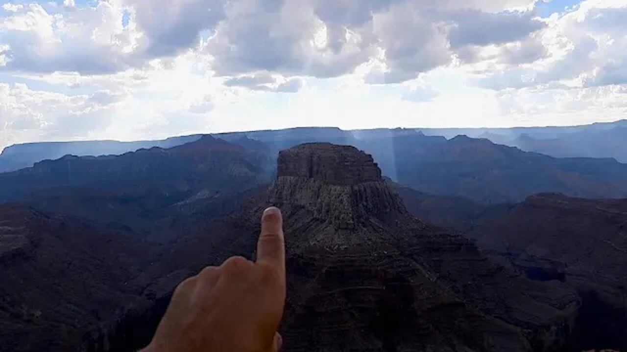 One in a Million Shot, Sun Rays Envelope Sacred Stone Temple, Grand Canyon, Secret Location, Look