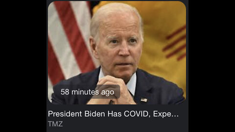 Joe Biden has COVID 19