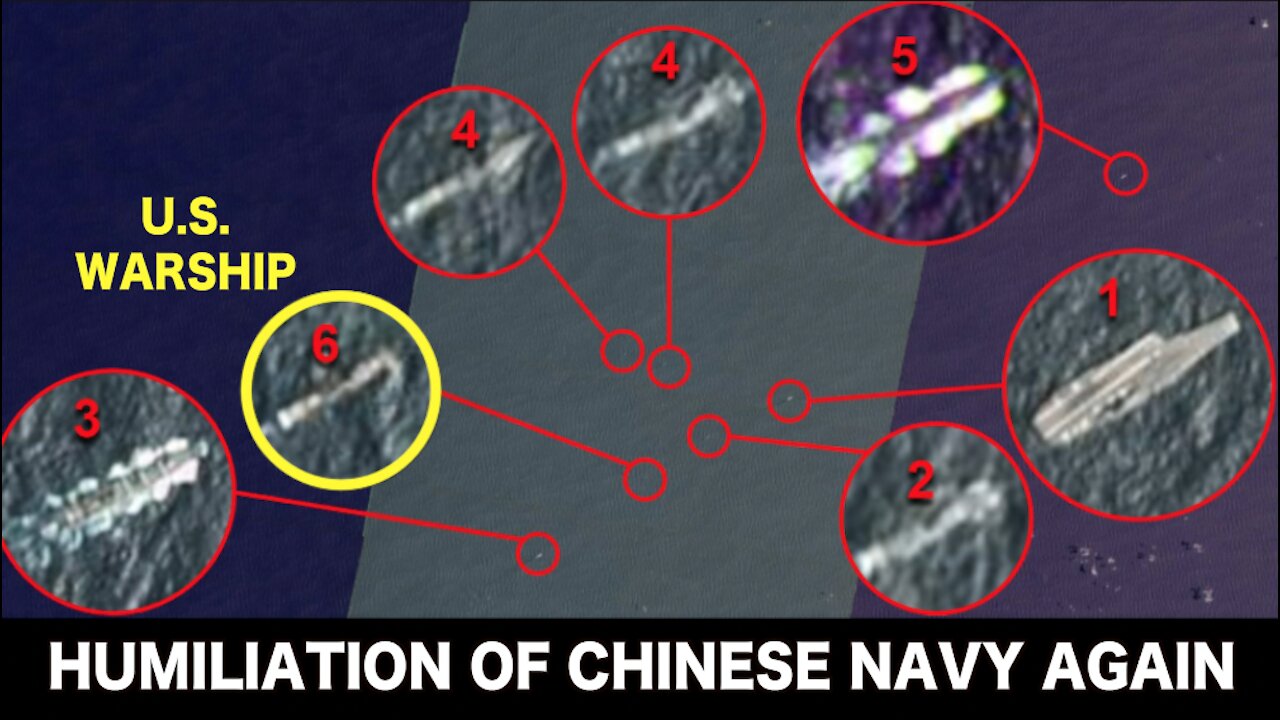 US warship interfered in Chinsese navy fleet