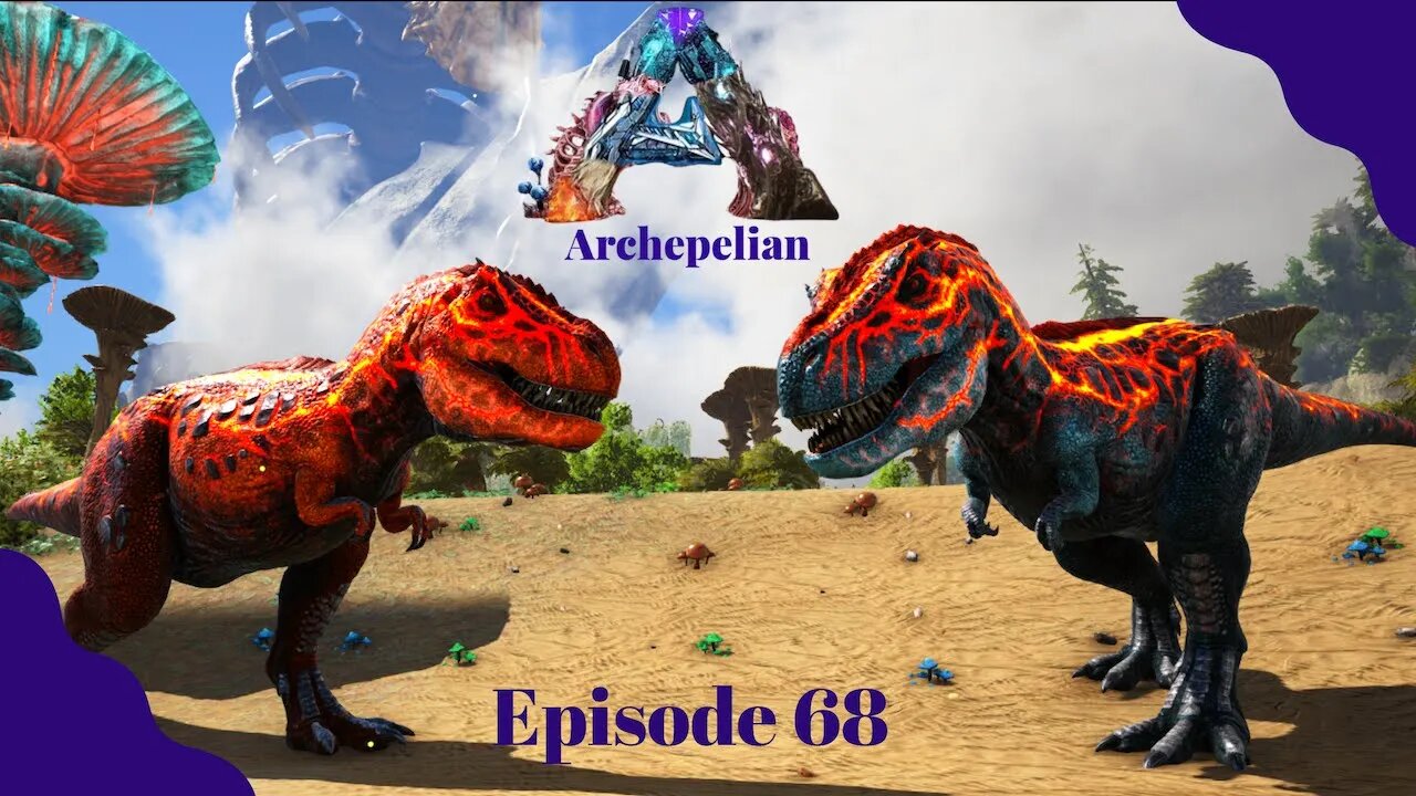 In Search of: Tames for Future Armies! - Archepelian Map - ARK Survival Evolved - Ep 68