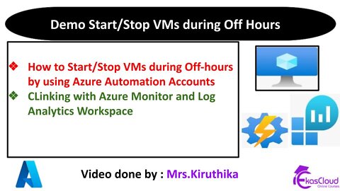 #Demo Start Or Stop VMs during off Hours _ Ekasacloud _ English