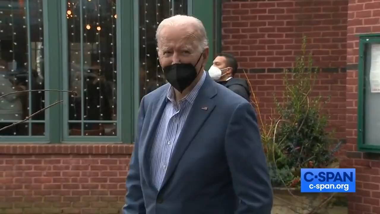 Biden seems confused when he’s asked if he will travel to Colorado to survey the wildfire damage...