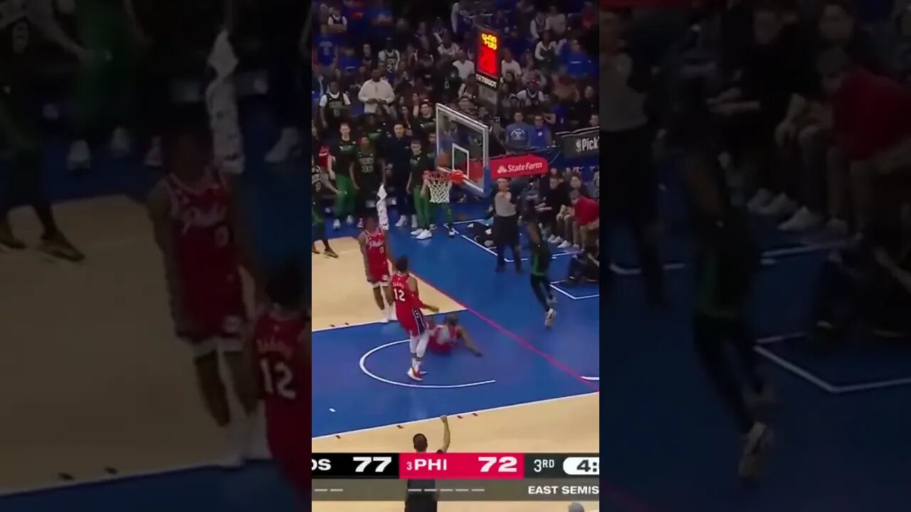 Jaylen Brown vs Harden(Nba Clipz)#shorts