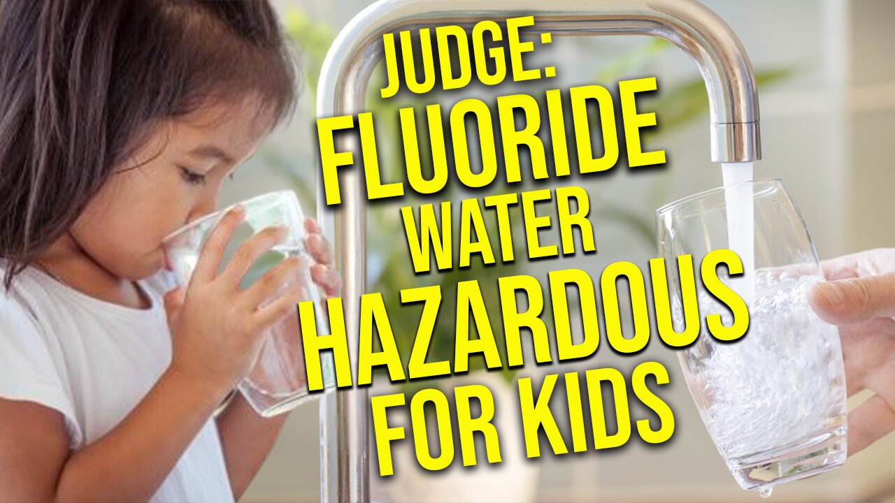 Judge: Fluoride water hazardous for kids || Dr. Chip Abrahamsen