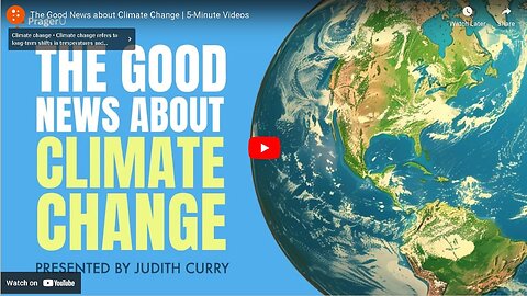 The Good News about Climate Change