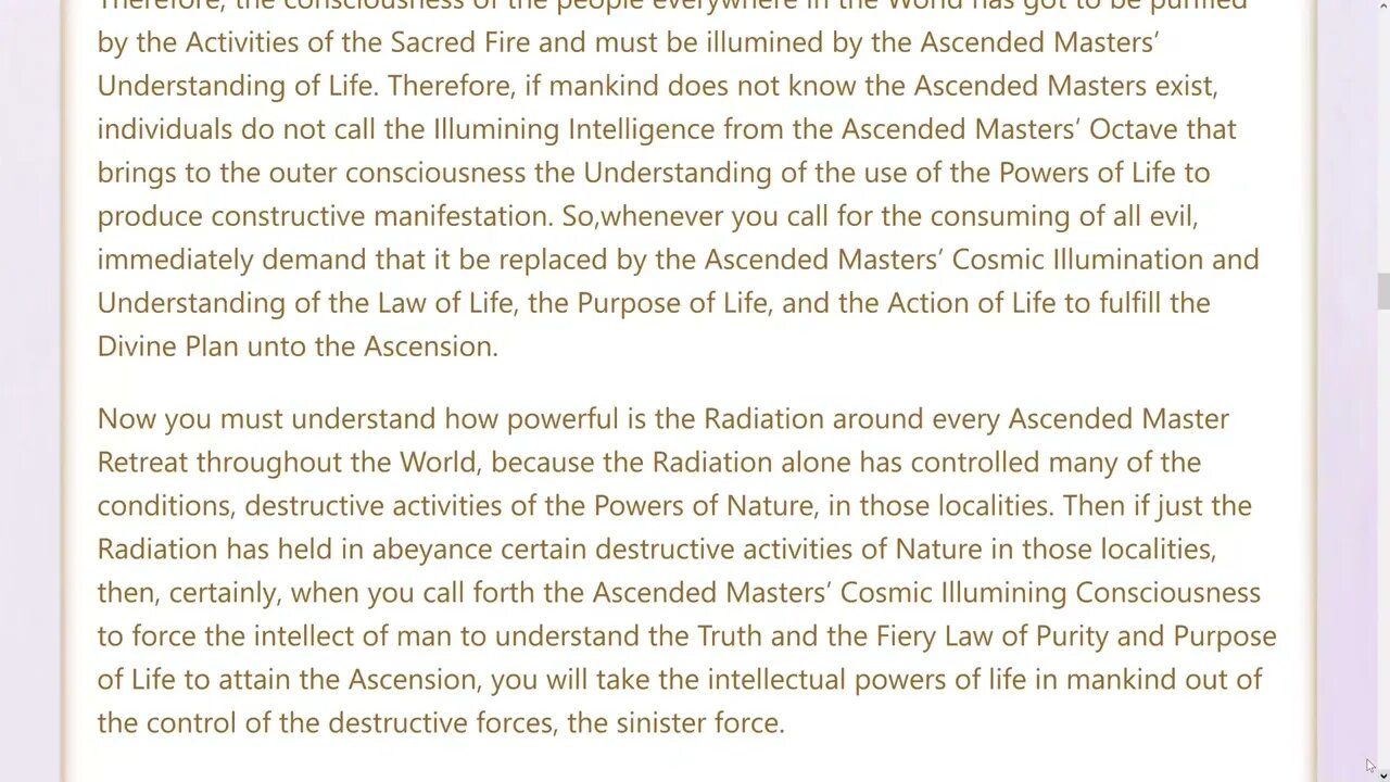 Part 16 - Gods Of The Mountain Ranges Discourses - 8 Jan 1962