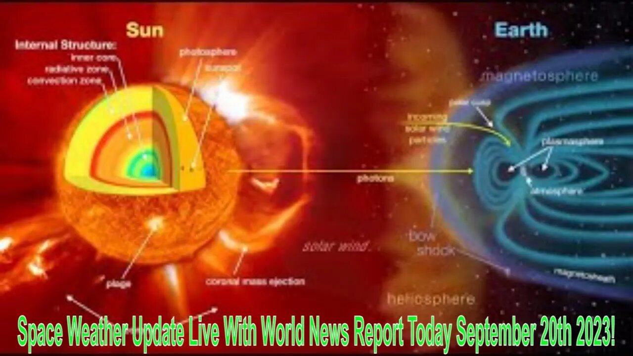 Space Weather Update Live With World News Report Today September 20th 2023!