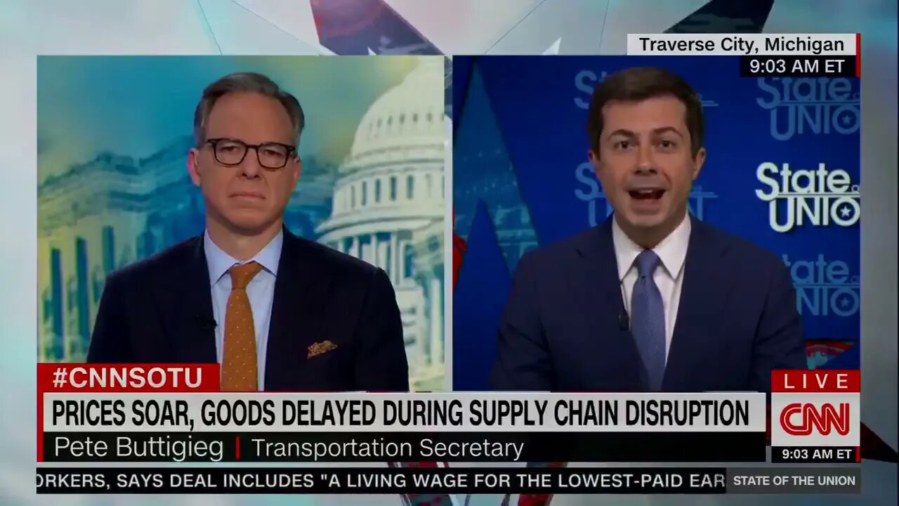 Transportation Sec. Buttigieg Thinks Biden has Guided Economy Out of Teeth of a Terrifying Recession