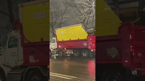 Montreal Dump Truck Snow Removal