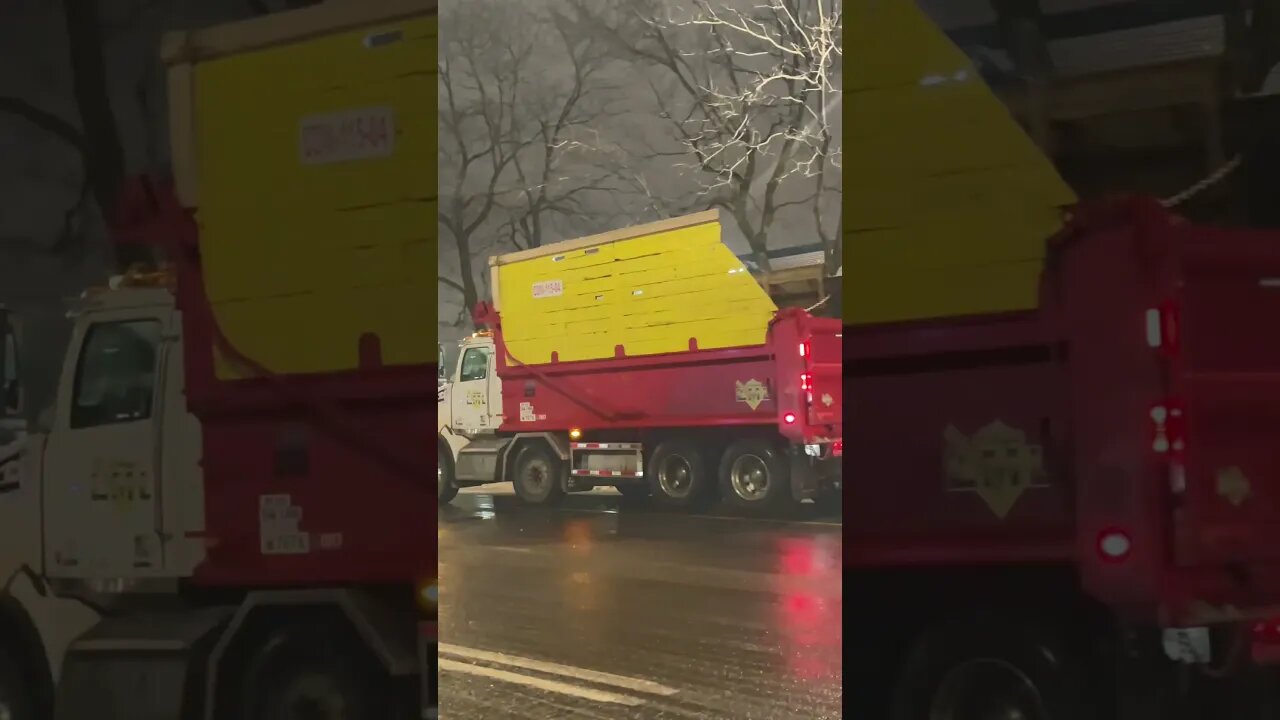 Montreal Dump Truck Snow Removal