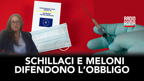 SCHILLACI E MELONI DIFENDONO L'OBBLIGO (Con Ida Nazzaro)