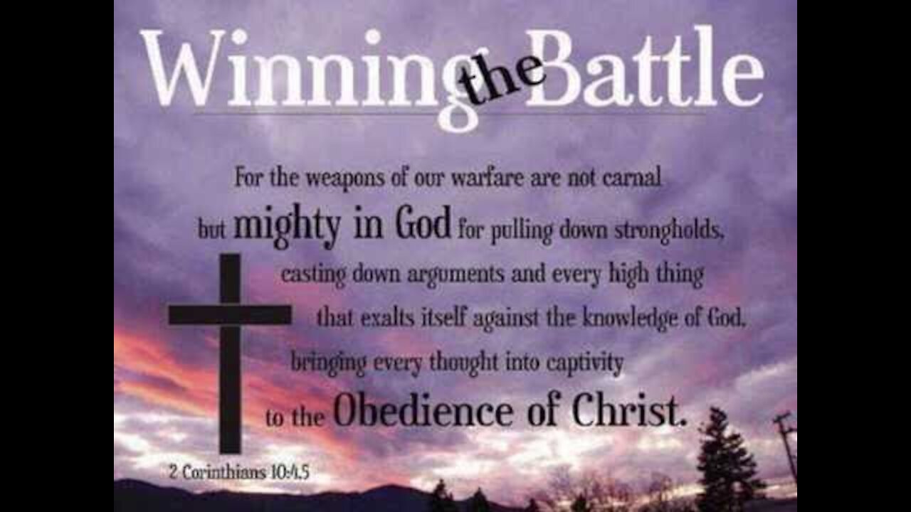 20160925 The Weapons Of Our Warfare Are Not Carnal