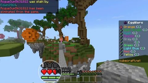 Tense Egg Wars Battle | Minecraft Bedrock