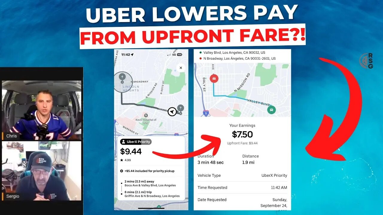 Uber LOWERING Pay From Driver Upfront Fare?!