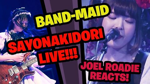 BAND-MAID // SAYONAKIDORI サヨナキドリ - Roadie Reaction