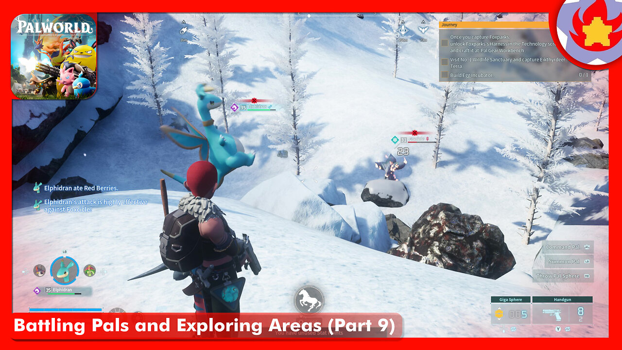 Battling Pals and Exploring Areas (Part 9) | Palworld