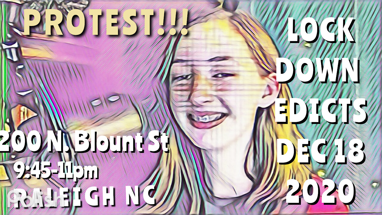Protest NC Lockdowns - Executive Mansion Dec 18 2020