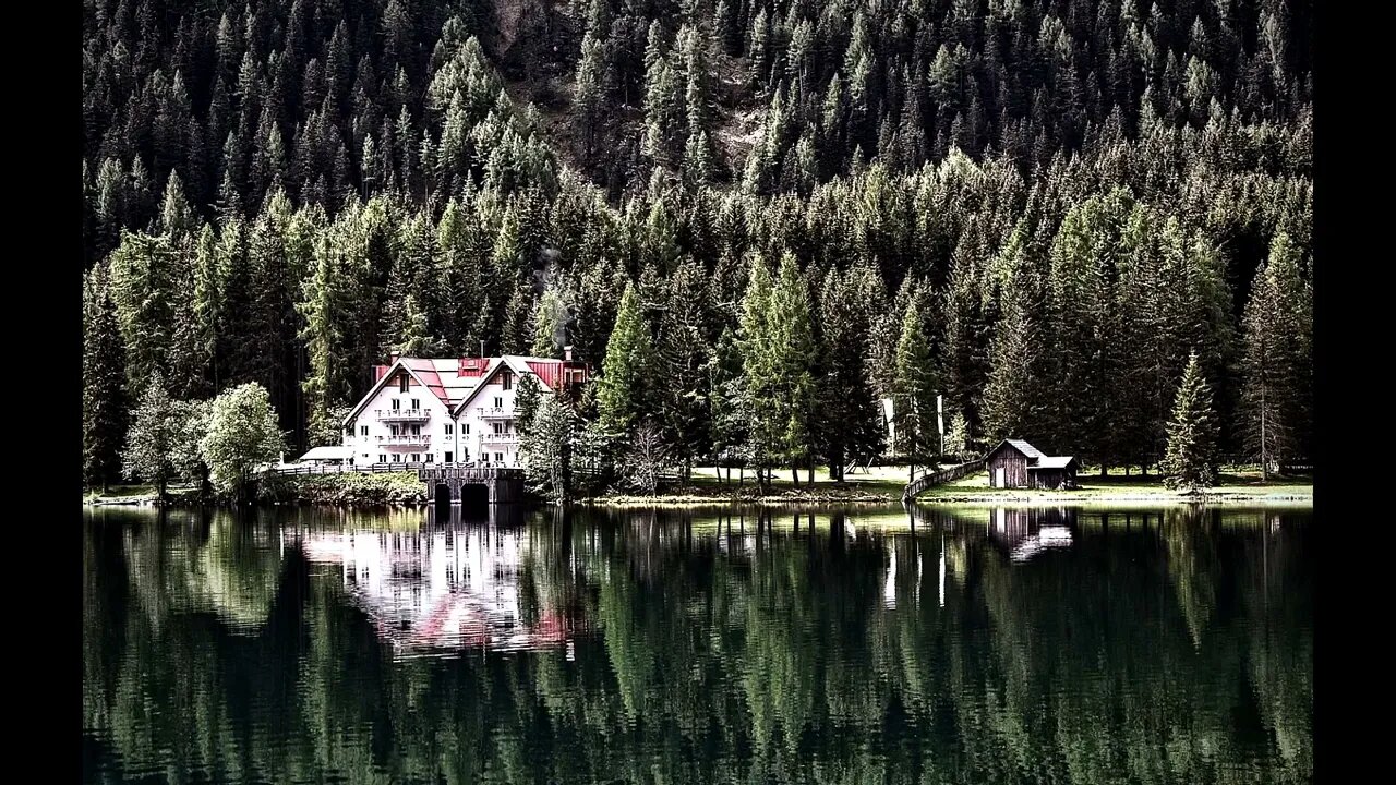 So sit back, relax, and enjoy the view with this serene and relaxing lake view.
