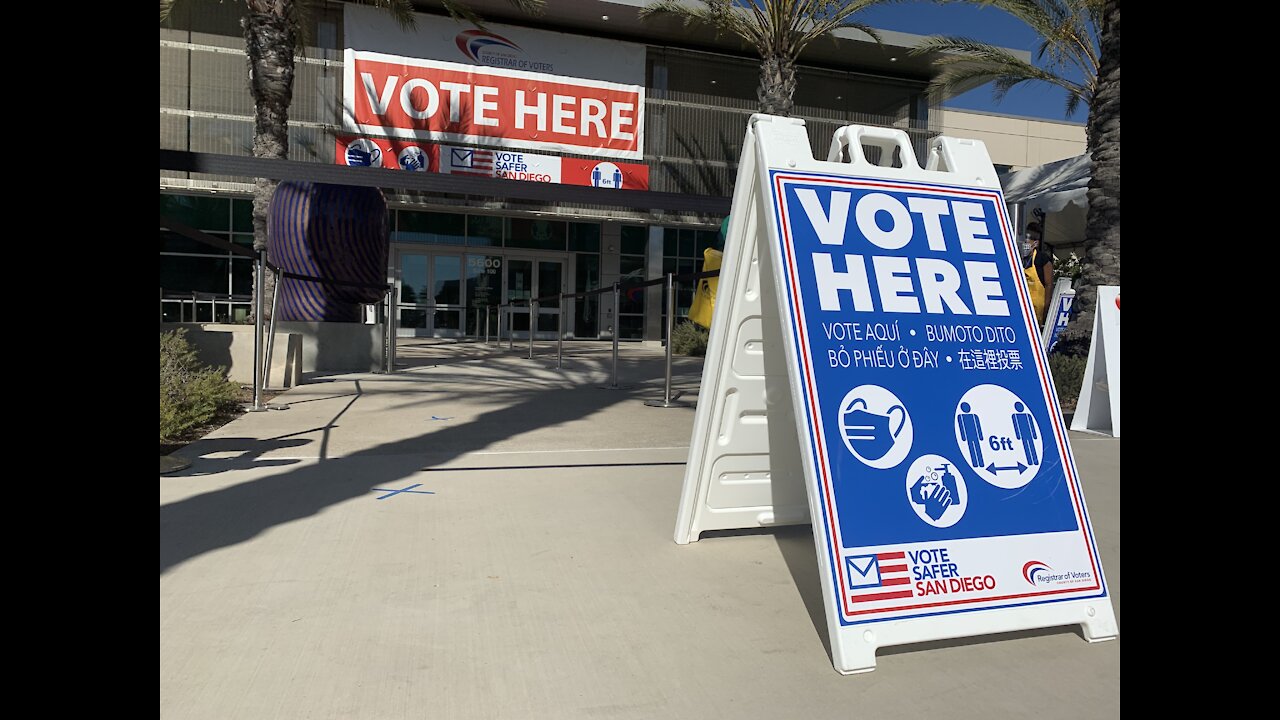Record number of early votes cast in San Diego County for 2020 election