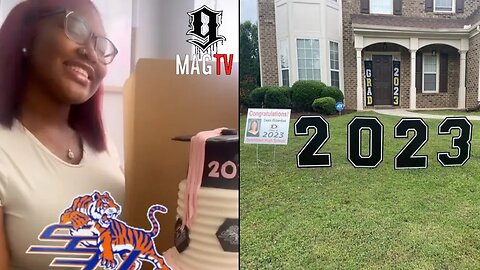 Scrappy & Erica Dixon Host Daughter Emani's Backyard H.S. Graduation Party! 🎓
