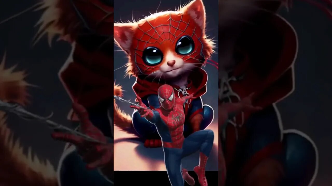 Avenger Cat Superhero #catlover #short