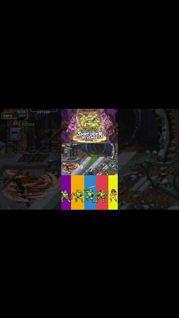 TARTARUGAS NINJAS SHORTS #71 - FASE 12