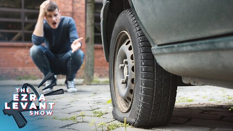 'This is just the beginning': Radical environmentalist group deflates tires on 34 SUVs in B.C.