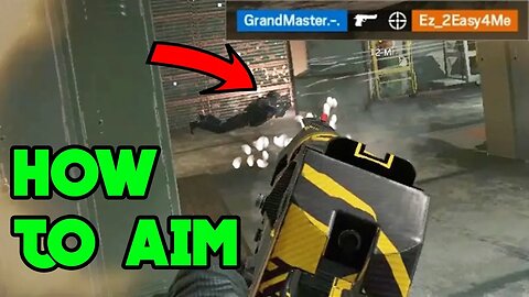 How To Aim Like A Pro - Rainbow Six Siege Gameplay