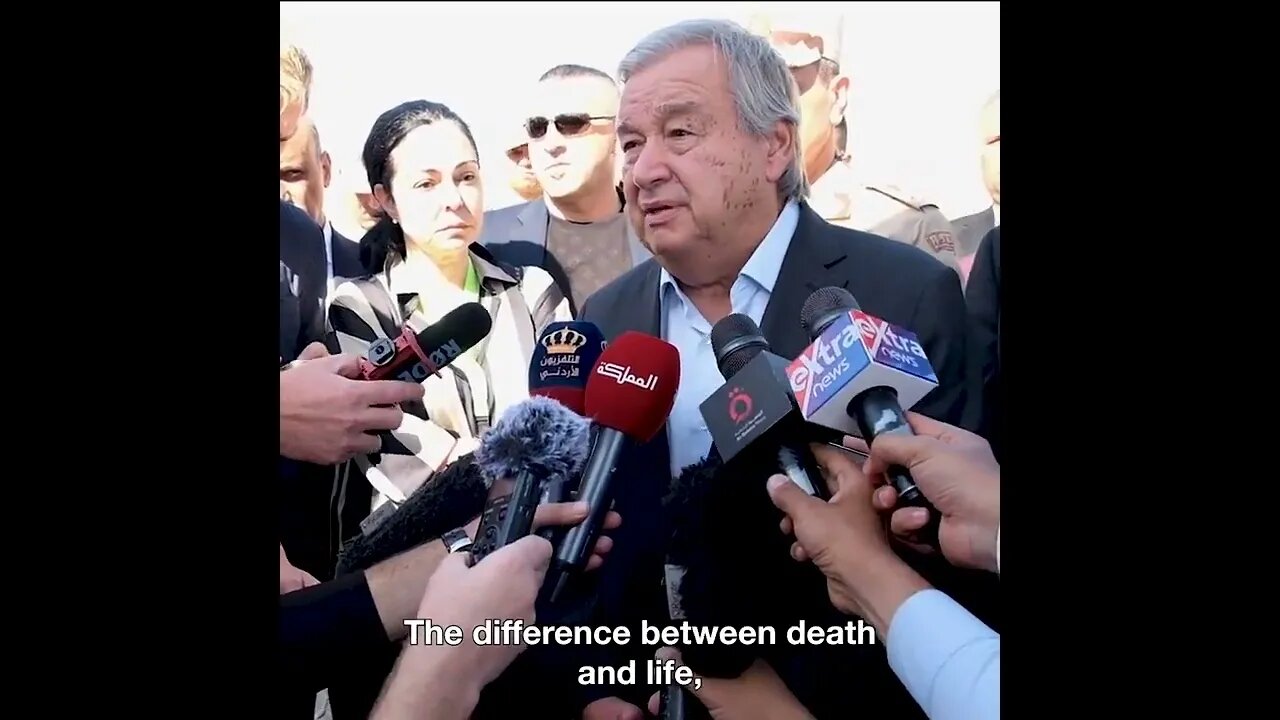 UN Speaks Out To Gain Entry Into Gaza To Supply Aid