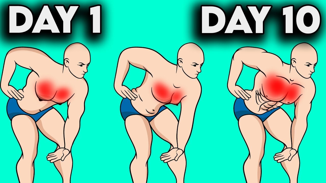 Easiest 5 Minutes Exercises To Lose Man Boobs