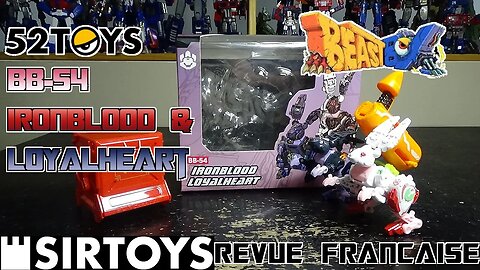 [Francais] Revue Video de 52Toys - Beastbox - BB-54 - Ironblood & Loyalheart