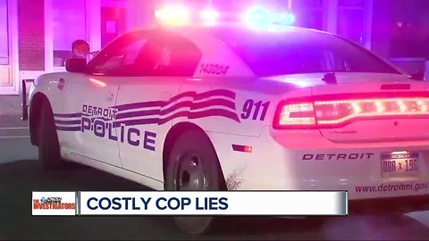 Costly cop lies