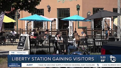 Liberty Station gaining visitors after stay-at-home order ends