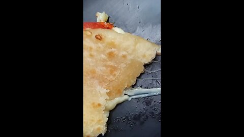 parata cheese taco mexicana homemade in tawa