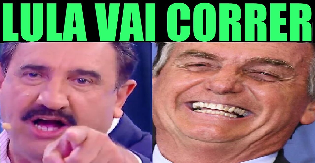 LULA VAI CORRER? RATINHO SABATINA BOLSONARO!